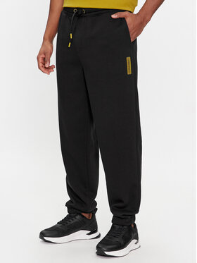 Calvin Klein Calvin Klein Pantaloni trening Grid Logo K10K112430 Negru Relaxed Fit