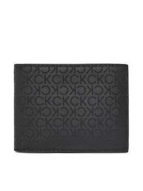 Calvin Klein Calvin Klein Pánská peněženka Ck Sleek Trifold 10Cc W/Coin K50K512865 Černá