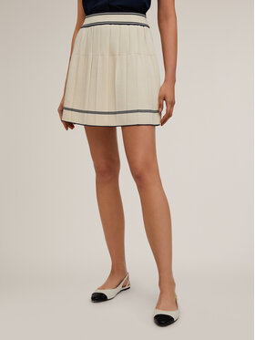 Motivi Motivi Spódnica mini 1660W000665N0S1 Biały Flared Fit