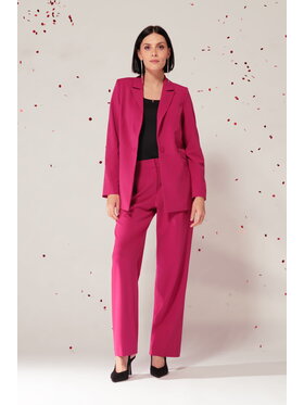 EMOI EMOI Marynarka Przedłużana w kolorze ciemnego różu Różowy Feminine Fit