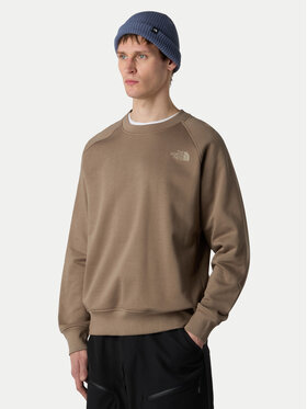 The North Face The North Face Bluza Redbox NF0A89FA Brązowy Regular Fit