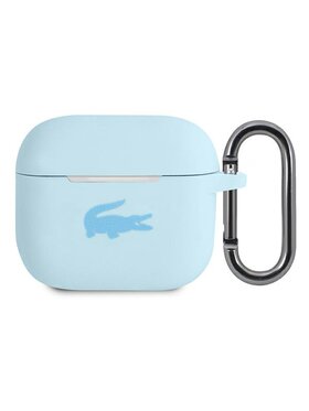 Lacoste Lacoste Etui na słuchawki AirPods 3 Błękitny