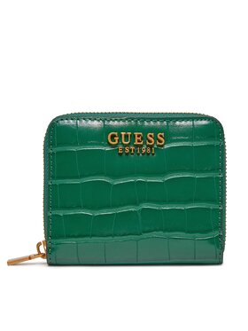Guess Guess Малък дамски портфейл Laurel (CX) Slg SWCX85 00370 Зелен
