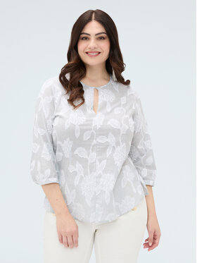 Fiorella Rubino Fiorella Rubino Blusa 2073T002458N0S1 Bianco A-Line Fit