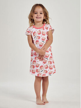 Taro Taro Koszula nocna TA3147-01 Biały Basic Fit