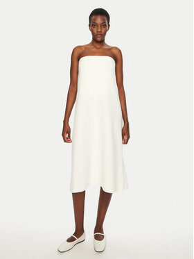 Herskind Herskind Φόρεμα κοκτέιλ Carly 5422177 Λευκό Loose Fit
