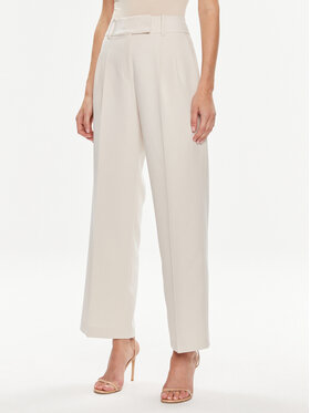 Marc Aurel Marc Aurel Stoffhose 1740 2001 93262 Écru Regular Fit