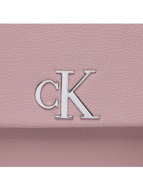 Calvin Klein Jeans Torbica Minimal Monogram Boxy Flap Cb19 K60K610330 Ružičasta