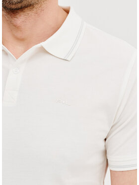 Pako Lorente Pako Lorente Polo P25SF-TX-004 Biały Classic Fit