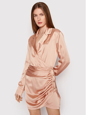 Please Please Abito da cocktail A1EEQU9000 Rosa Regular Fit