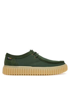 Clarks Clarks Półbuty Torhill Lo 26186160 Zielony