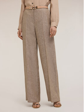 Motivi Motivi Pantaloni di tessuto P002Q003965N0R2 Beige Over Fit