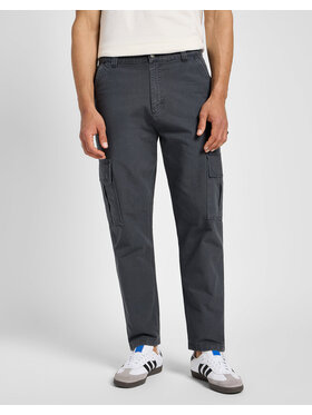 Lee Lee Chinosy CARGO PANT Szary Loose Fit
