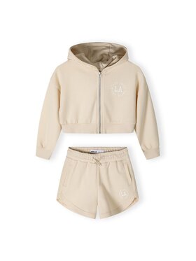 MINOTI MINOTI Bluza 22fleece67 Beżowy Regular Fit