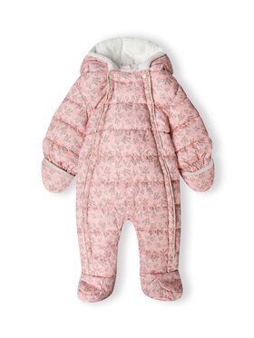 minoti minoti Kombinezon zimowy 31BABYSNOW9 Różowy Regular Fit
