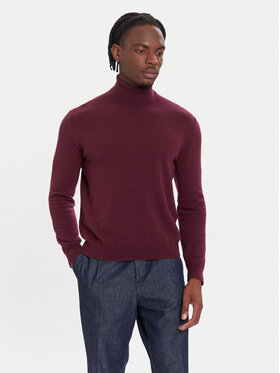 United Colors Of Benetton United Colors Of Benetton Golf 1002U2180 Fioletowy Regular Fit