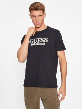 Guess Guess T-Shirt M3BI19 I3Z14 Černá Regular Fit