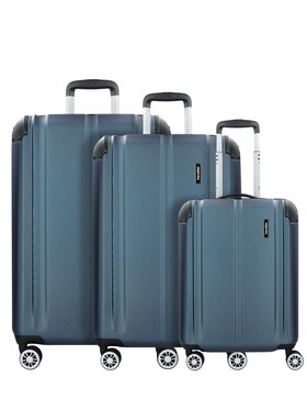 Travelite Travelite Komplet walizek 169974 Błękitny