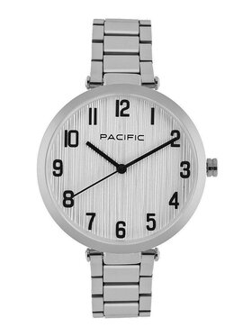 Pacific Pacific Zegarek Pacific-PC00554 Srebrny