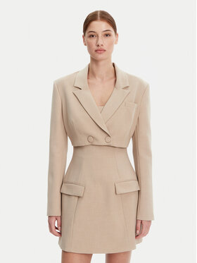 BARDOT BARDOT Marynarka 59657JB Beżowy Regular Fit