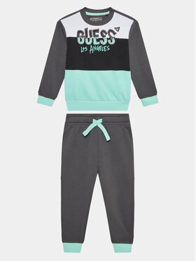 Guess Guess Анцуг N3YG09 KA6R0 Сив Regular Fit