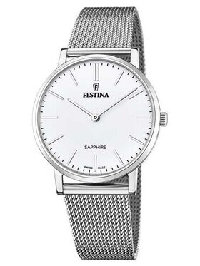 Festina Festina Zegarek F20014/1 Srebrny