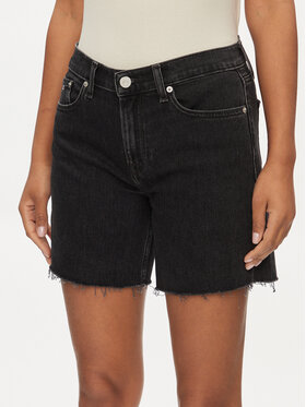 Tommy Jeans Tommy Jeans Farmer rövidnadrág Maddie DW0DW18330 Fekete Regular Fit