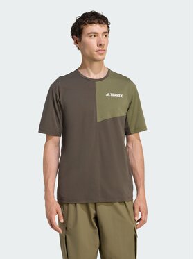 adidas adidas Koszulka techniczna Terrex Multi Climacool Tee Zielony Regular Fit