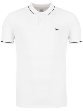 Lee Lee Polo Pique L61ARLLJ 112113712 Λευκό Regular Fit