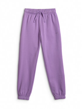 4F 4F Spodnie dresowe BASIC+ Fioletowy Regular Fit