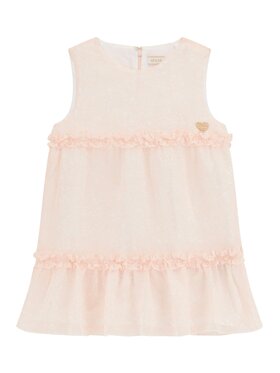 Guess Kids Guess Kids Každodenní šaty 174033 Růžová Classic Fit