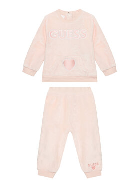 Guess Guess Sportinis kostiumas A6BG14 W4050 Šviesiai rožinė Regular Fit