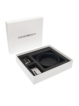 Emporio Armani Emporio Armani Мъжки колан Y4S498 YLP4E 81519 Черен