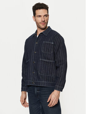 Mustang Mustang Jeansjacke Monowi 1015900 Dunkelblau Boxy Fit