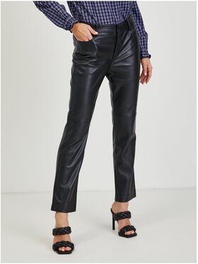 Orsay Orsay Spodnie damskie 353135-660000__38 Czarny Straight Fit