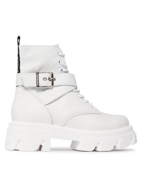 Steve Madden Steve Madden Žygio batai Mae Bootie SM19000034 SM19000034-107 Balta