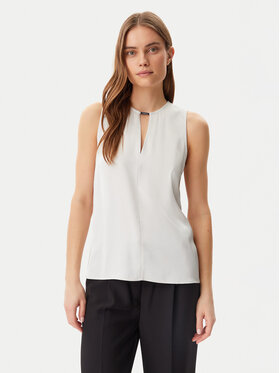 Calvin Klein Calvin Klein Top K20K208190 Szary Regular Fit