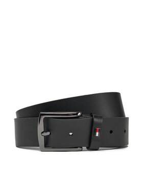 Tommy Hilfiger Tommy Hilfiger Ζώνη Ανδρική Denton 3.5 Ext AM0AM13536 Μαύρο