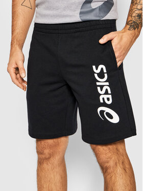 Asics Asics Pantaloncini sportivi Big Logo 2031A976 Nero Regular Fit