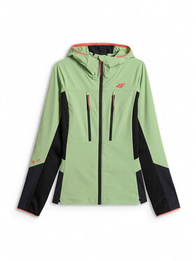 4F 4F Kurtka wielofunkcyjna TREKKING Turkusowy Regular Fit