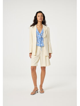 Fabienne Chapot Fabienne Chapot Szorty materiałowe 6126-1487-99 Beżowy Loose Fit