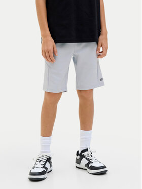 Jack & Jones Junior Спортивні шорти Gordon Fusion 12274667 Сірий Slim Fit