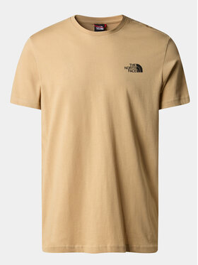 The North Face The North Face T-krekls M S/S Simple Dome Tee - EuNF0A2TX5LK51 Bēšs Regular Fit