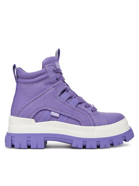 Buffalo Buffalo Schnürstiefeletten Aspha Nc Mid 1622568 Violett