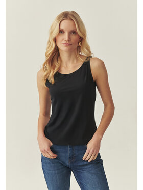 TATUUM Tatuum Bluzka LETHA Czarny Slim Fit