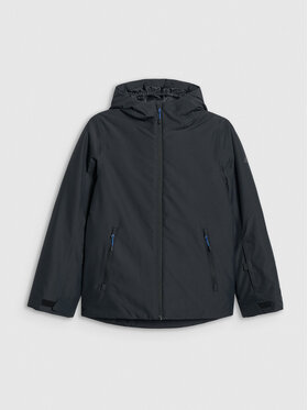4F 4F Kurtka narciarska BASIC SKI Czarny Regular Fit