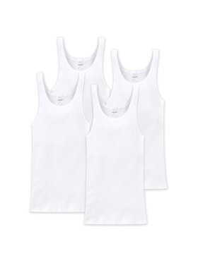 SCHIESSER SCHIESSER Podkoszulek 27322 Biały Comfort Fit