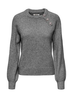 ONLY ONLY Maglione maglia donna Grigio Regular Fit