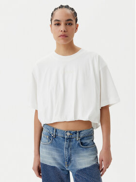 PINKO PINKO T-särk Torrone 104257 A2F8 Valge Regular Fit
