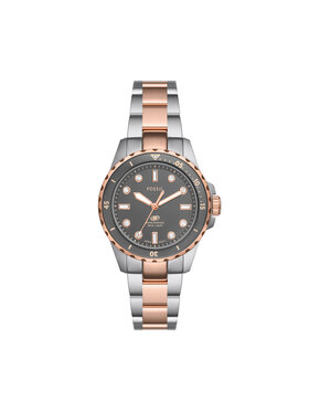 Fossil Fossil Ρολόι Blue ES5348 Ασημί